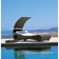 NEW OUTDOOR WICKER FURNITURE DOUBLE SUN LOUNGER CHAIRS